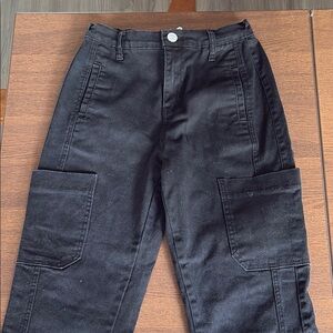 KREAMY - Black Cargo Pants